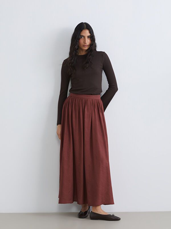 Moudda LC Waikiki - Jupe longue en tissu pour Femme - Tunisie 1