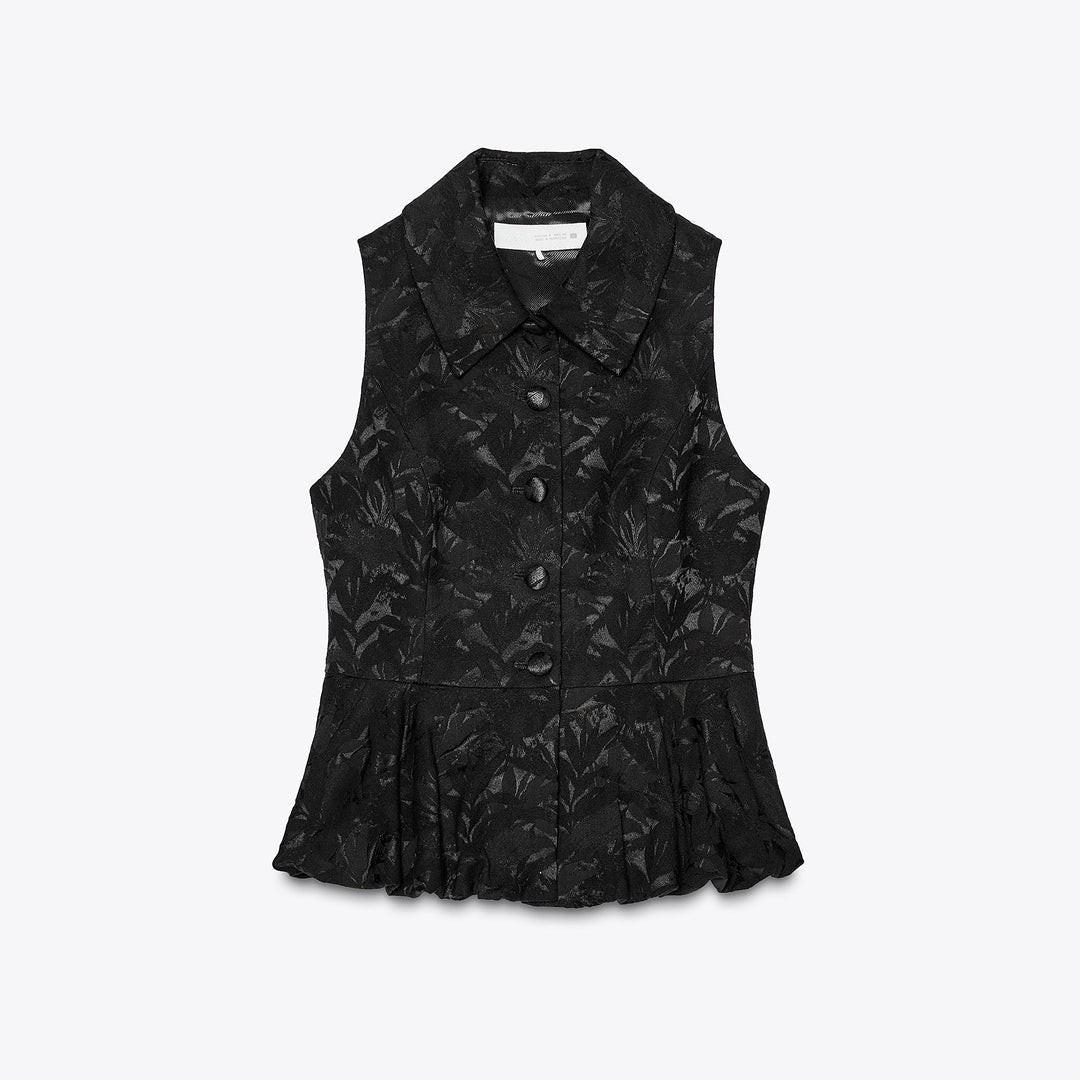 Moudda ZARA - Ensemble Gilet - Jacquard & Volume - Tunisie 1