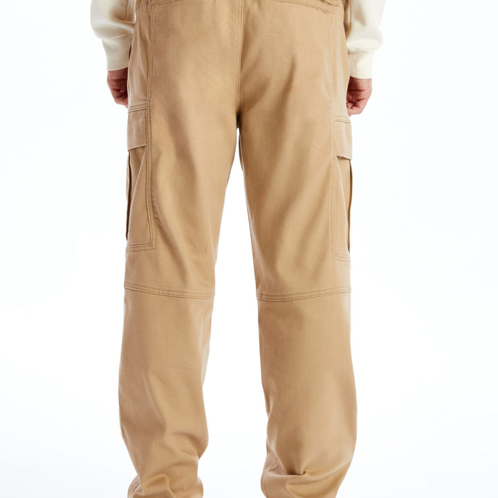 Moudda LC Waikiki - Pantalon cargo tissé Homme Beige - Tunisie 4