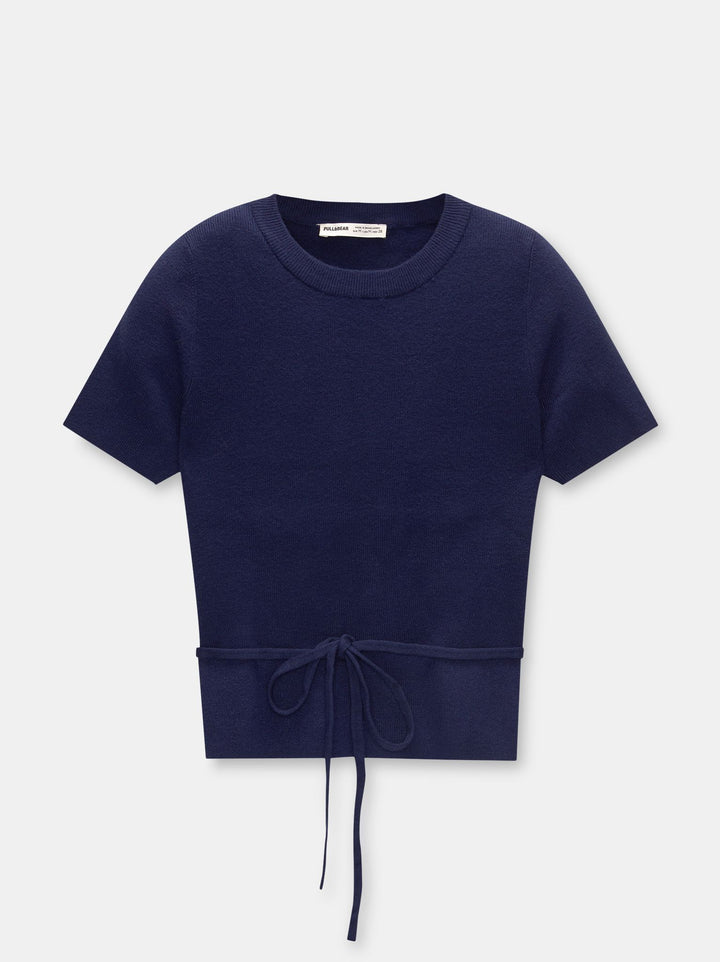 Moudda PULL & BEAR - Pull Manches Courtes Ceinture - Tunisie 1