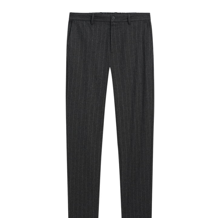 Moudda Massimo Dutti - Pantalon laine flanelle rayé - Tunisie 1
