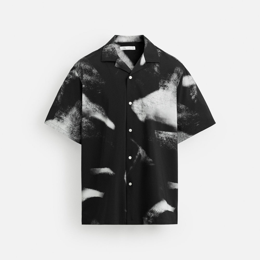 Moudda ZARA - Chemise Super Stretch - Enfumé & Noire - Tunisie 1