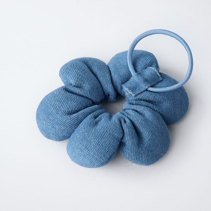 Moudda ZARA - Attache-cheveux - Fleur Denim Matelassée (Ramadan) - Tunisie 3