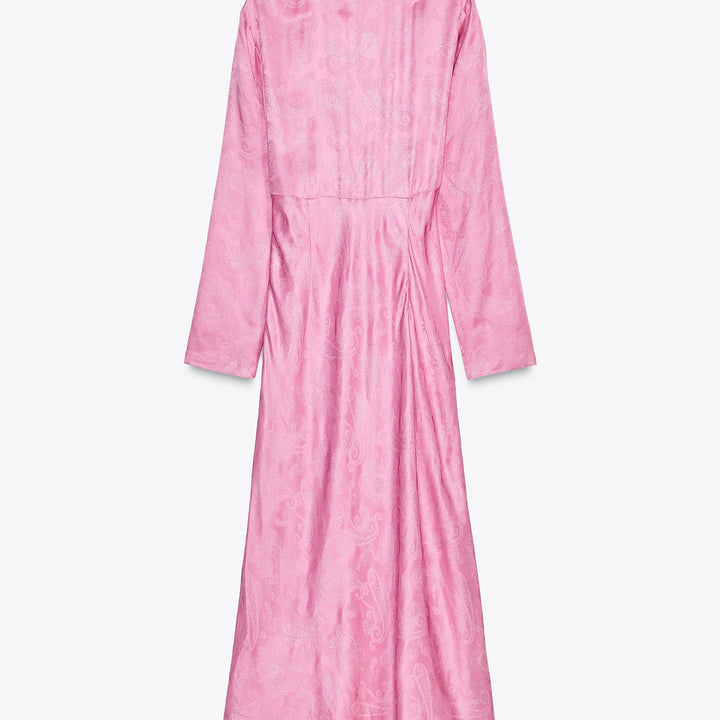Moudda ZARA - Robe Midi Jacquard - Manches Fantaisie - Tunisie 2