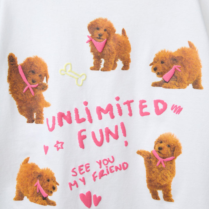Moudda ZARA - T-Shirt Enfant - Caniche & Having Fun - Tunisie 4