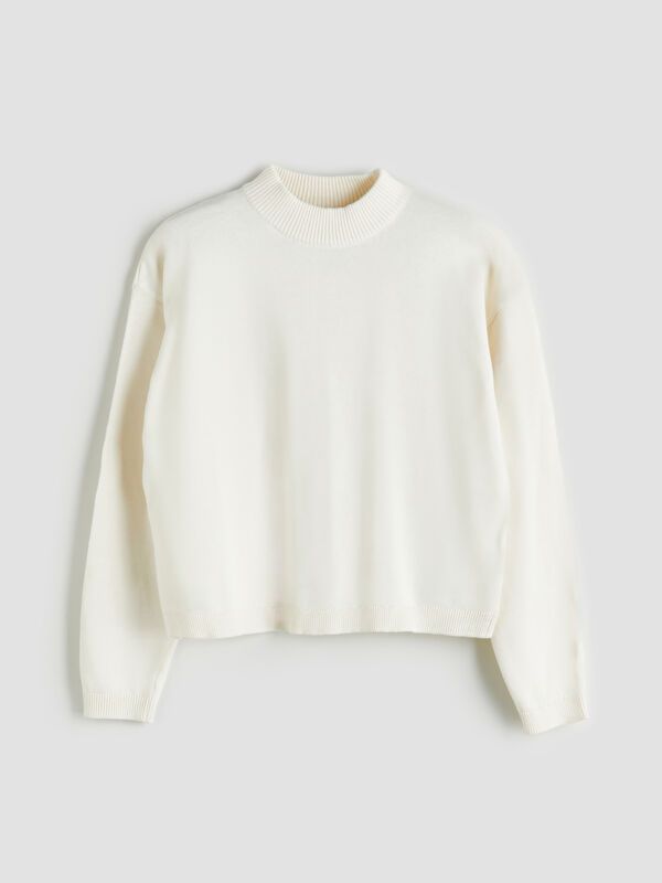 Moudda LC Waikiki - Pull en tricot Fille Ecru - Tunisie 1