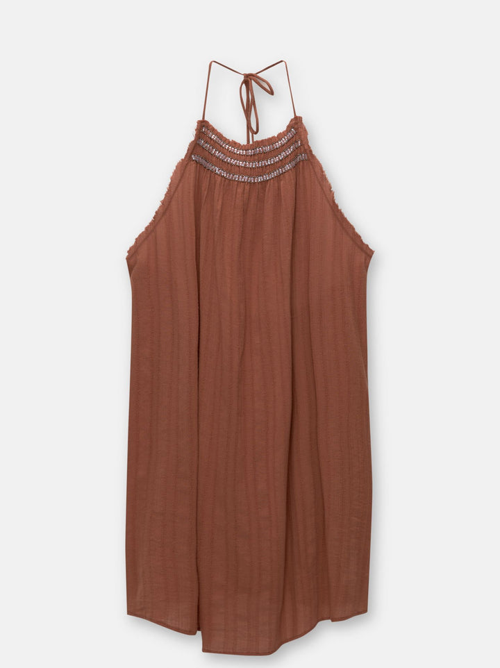Moudda PULL & BEAR - Robe Mini Détail Nacre Dos Ouvert - Tunisie 1
