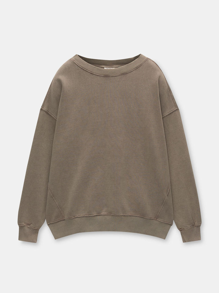 Moudda PULL & BEAR - Sweat Oversize Coupes Manches En Ligne - Tunisie 1