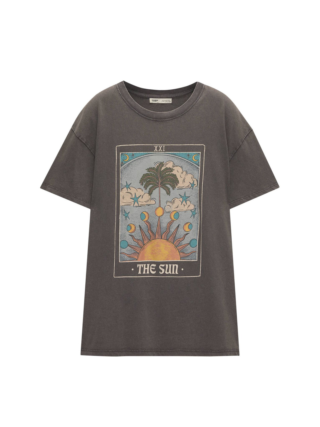 Moudda PULL & BEAR - Body Graphique Carte Tarot - Tunisie 1