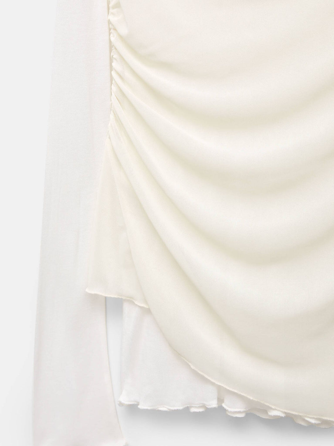 Moudda PULL & BEAR - T-Shirt Double - Asymétrique & Transparent - Tunisie 4