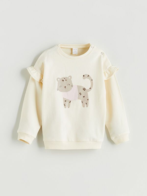 Moudda LC Waikiki - Ensemble en jersey Fille Crème - Tunisie 2