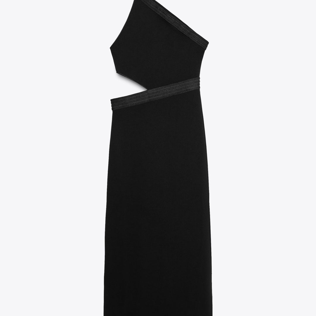 Moudda ZARA - Robe Midi Asymétrique - Stretch - Tunisie 1