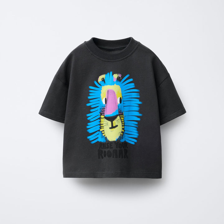 Moudda ZARA - T-Shirt Enfant - Visage de Lion - Tunisie 1