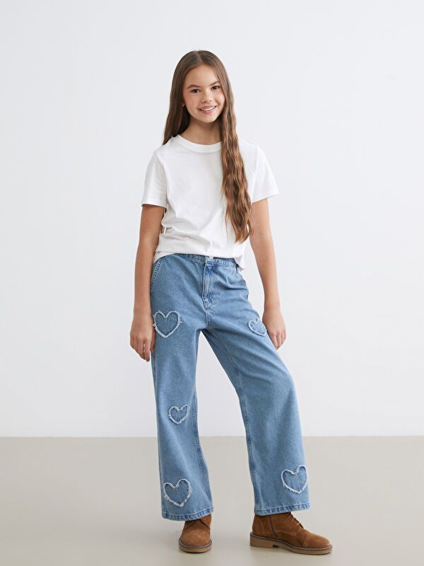 Moudda LC Waikiki - pantalon tissé en jean pour Filles - Tunisie 3