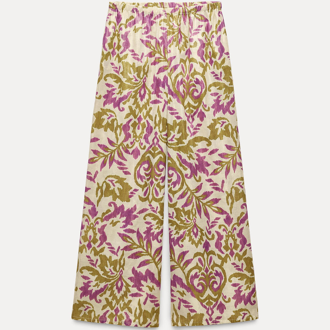 Moudda ZARA - Pantalon jambe large taille élastique - Tunisie 2