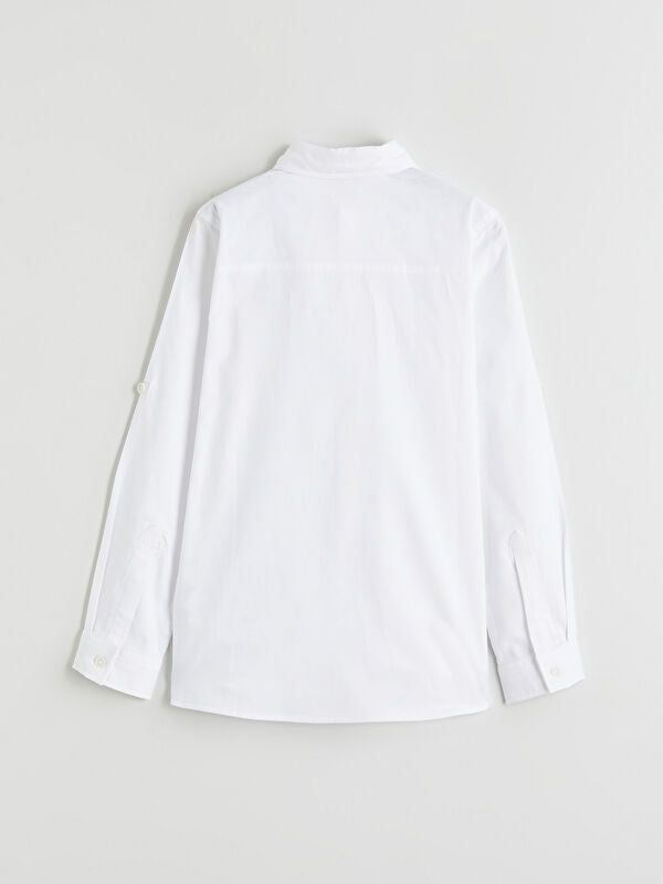 Moudda LC Waikiki - Chemise basique manches longues en tissu pour Garçon - Tunisie 3