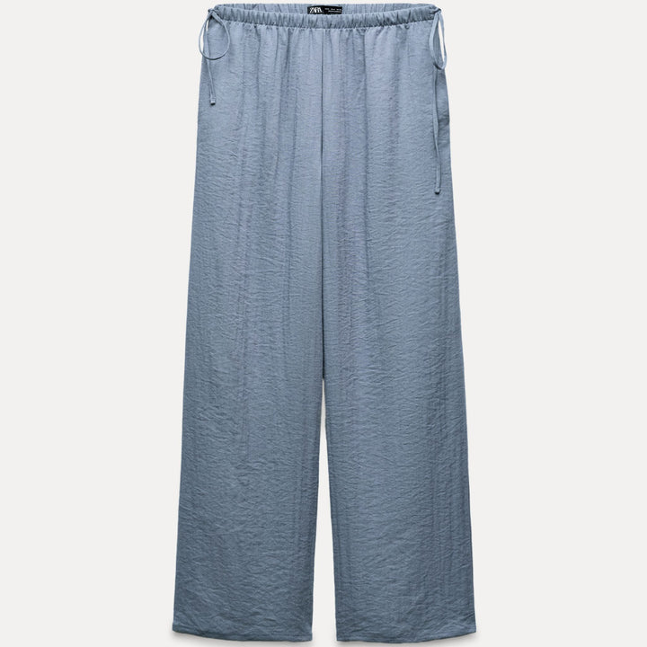 Moudda ZARA - Pantalon palazzo lin taille élastique - Tunisie 2