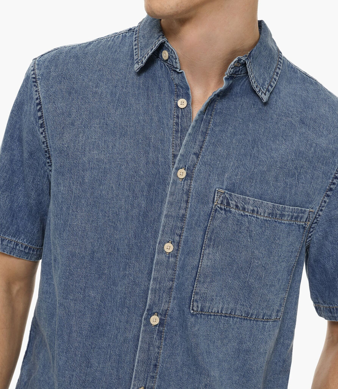 Moudda Lefties - Chemise Denim Basique - Tunisie 3