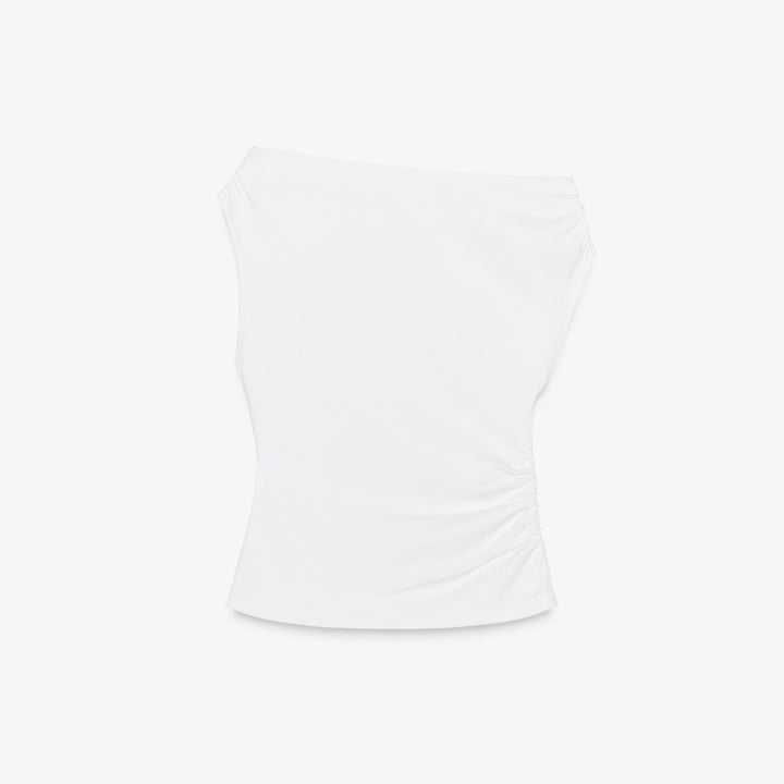 Moudda ZARA - T-Shirt Coton - Fronces Asymétriques - Tunisie 2