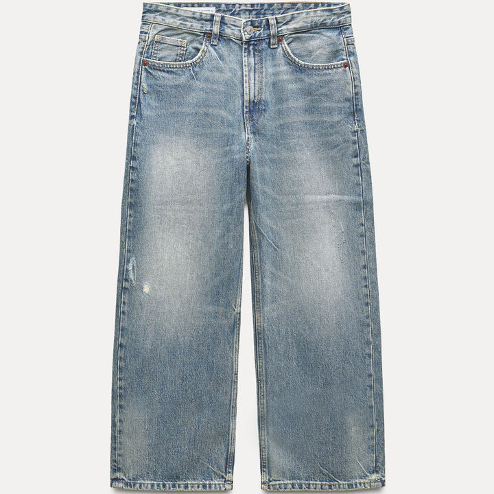 Moudda ZARA - Pantalon relaxed longueur cheville taille mi-haute - Tunisie 2