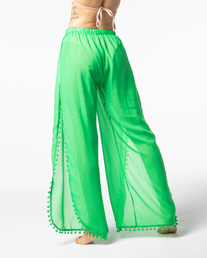 Pantalon de plage Vert