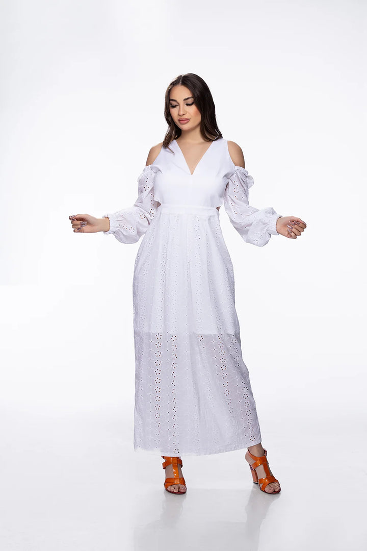 Robe Hélénies Blanc