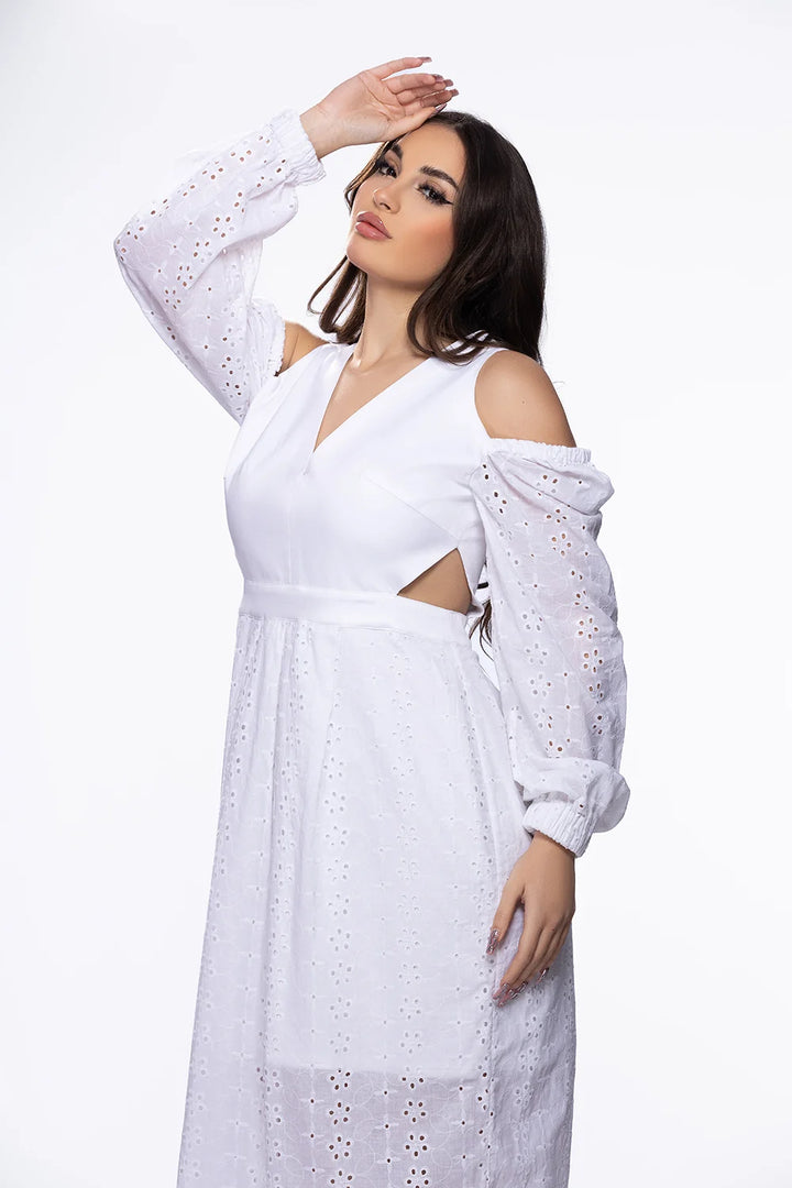 Robe Hélénies Blanc