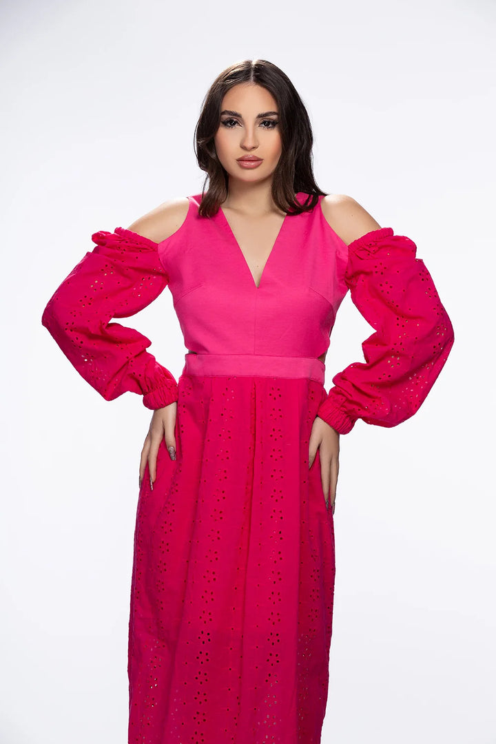 Robe Hélénies Fushia