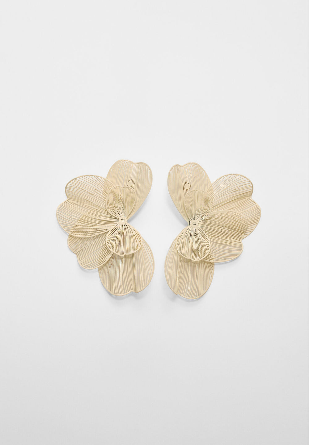 Boucle d'oreille - Éventail Fleur Maxi - Tunisie2