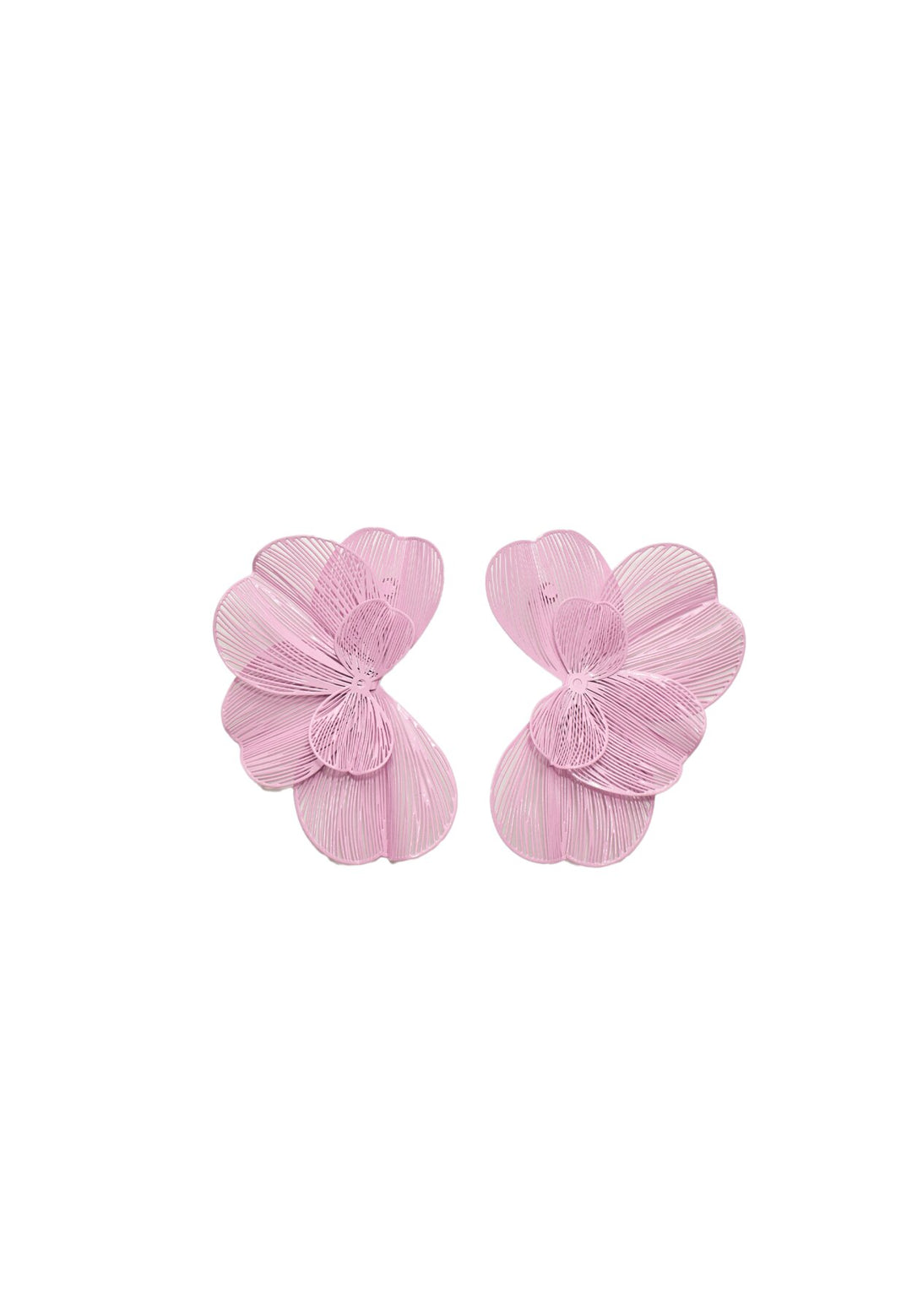 Boucle d'oreille - Éventail Fleur Maxi - Tunisie1