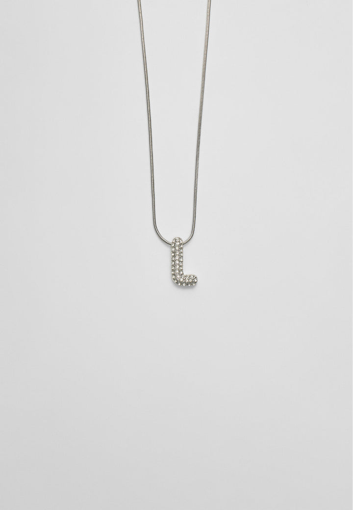 Collier - Initiale Strass - Tunisie2