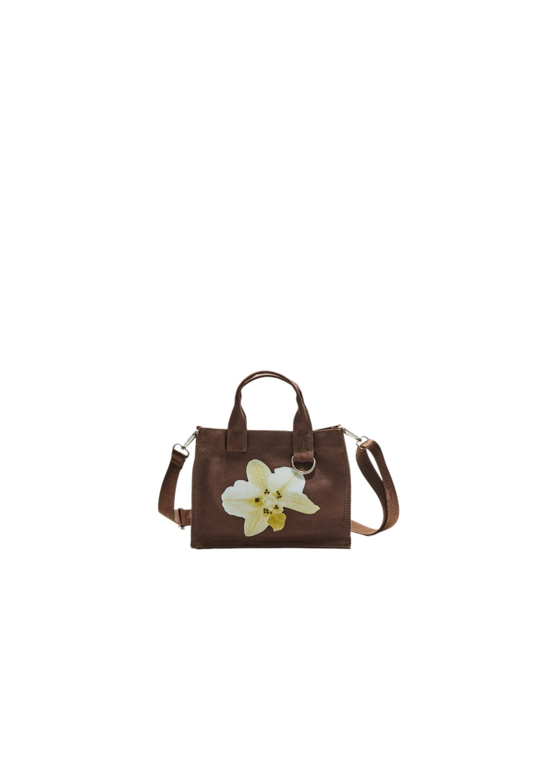 Sac Bandoulière Canvas - Fleur - Tunisie1
