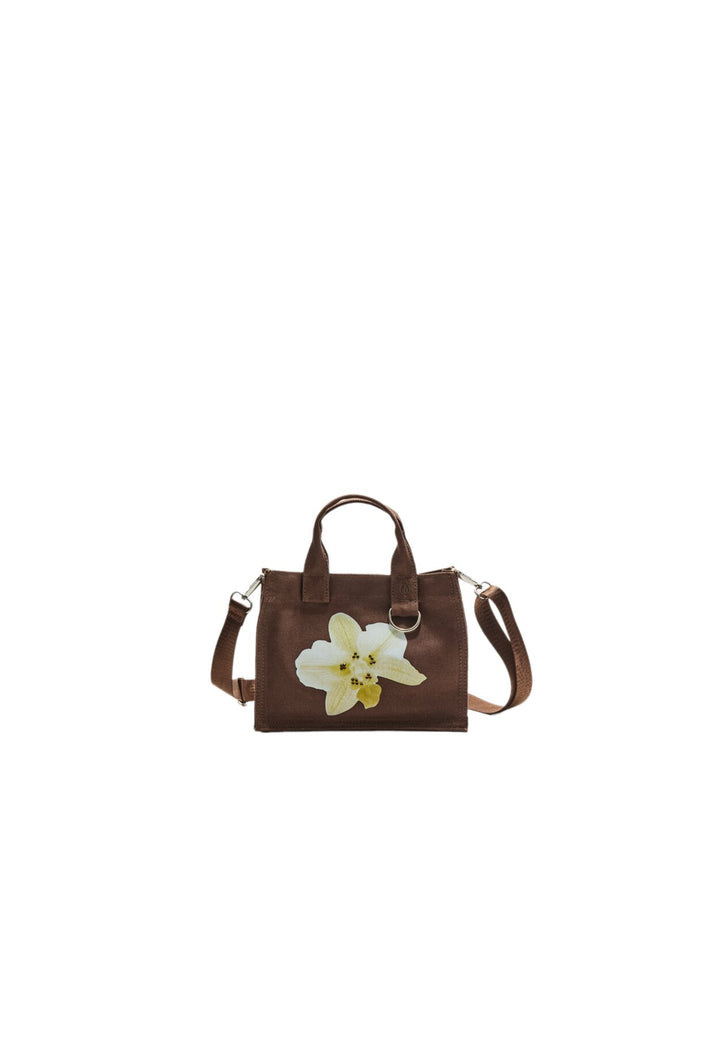 Sac Bandoulière Canvas - Fleur - Tunisie1