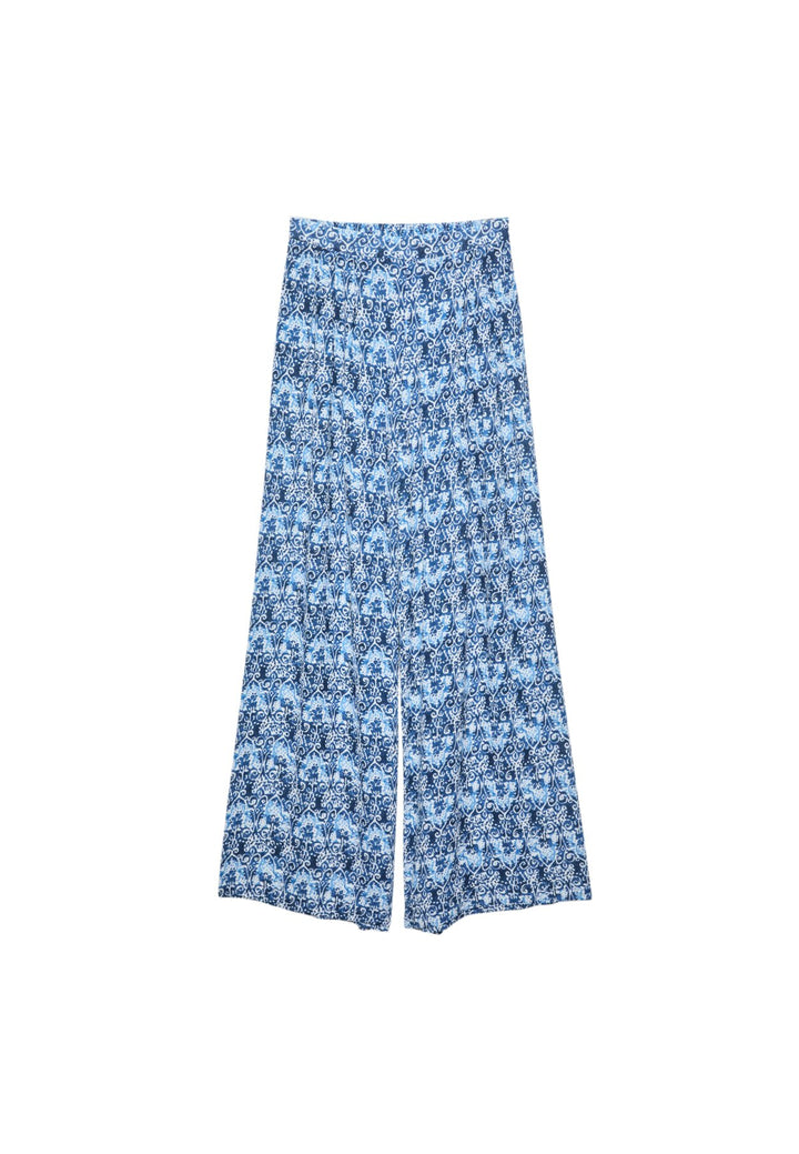 Pantalon Palazo - Bambula Imprimé - Tunisie1