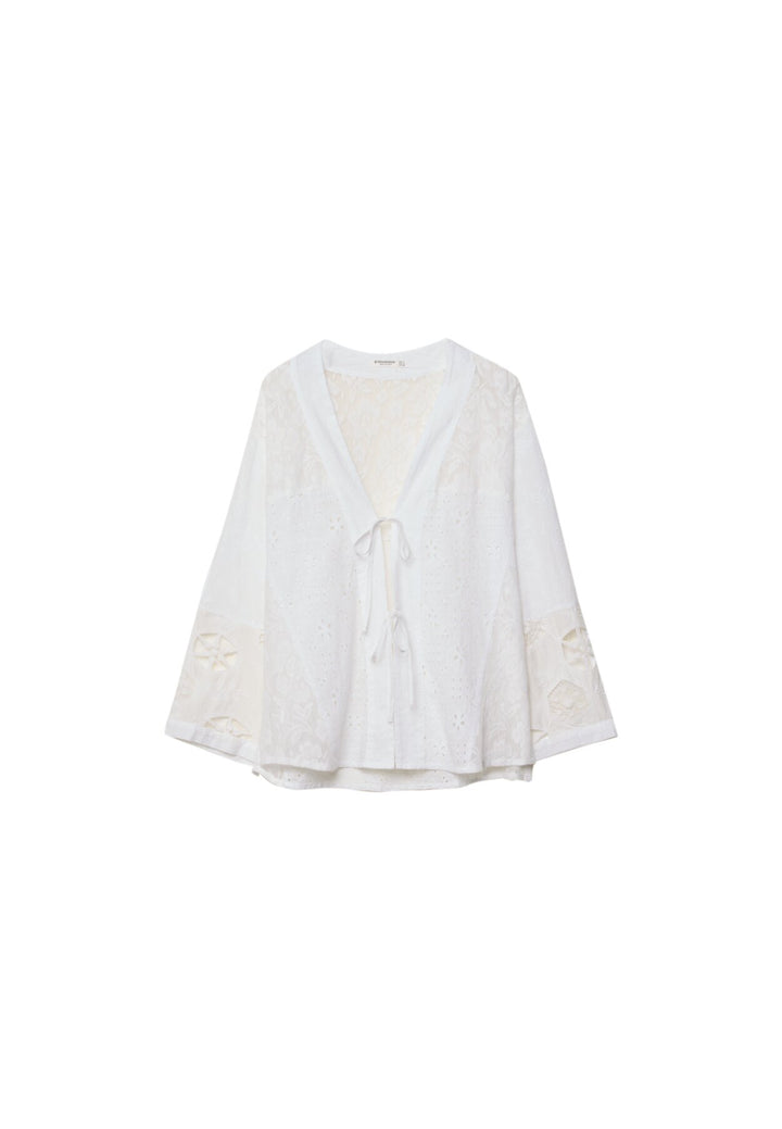 Kimono - Broderie Suisse Patchwork - Tunisie1
