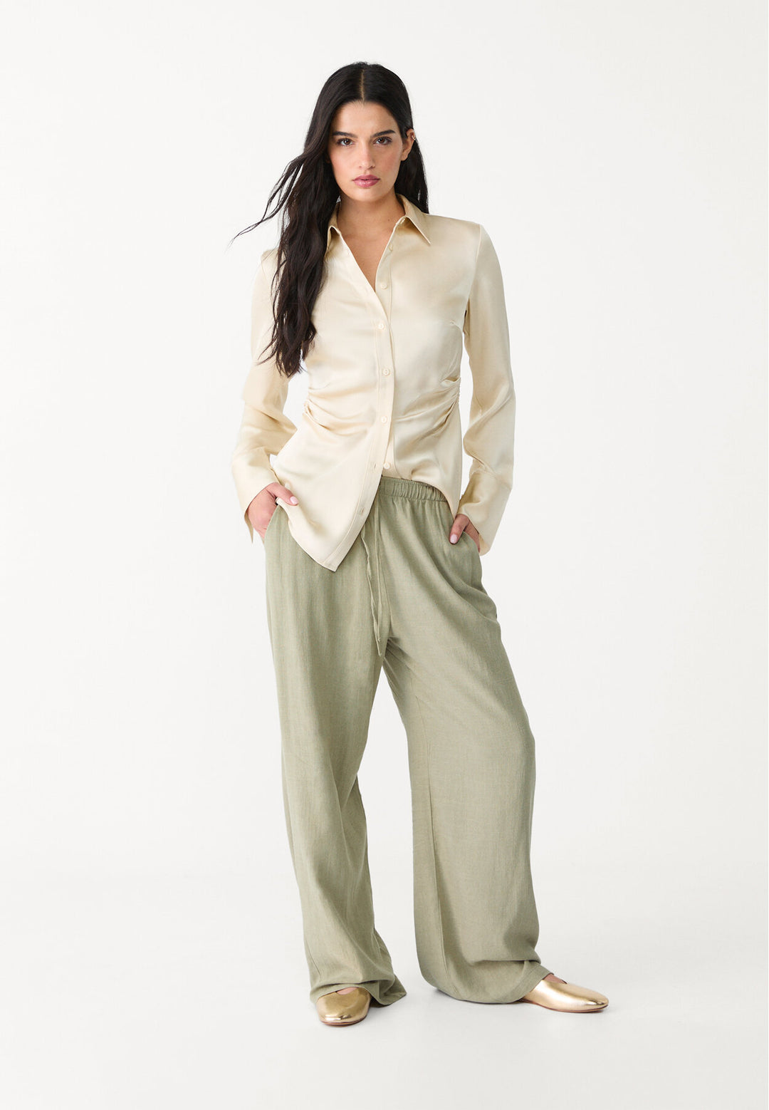 Chemise Satin - Froncée (Édition 115) - Tunisie3