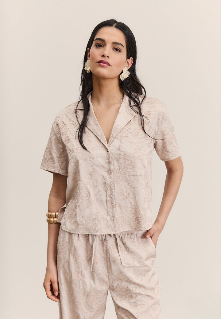Chemise Rustique - Brodée (Ramadan) - Tunisie2