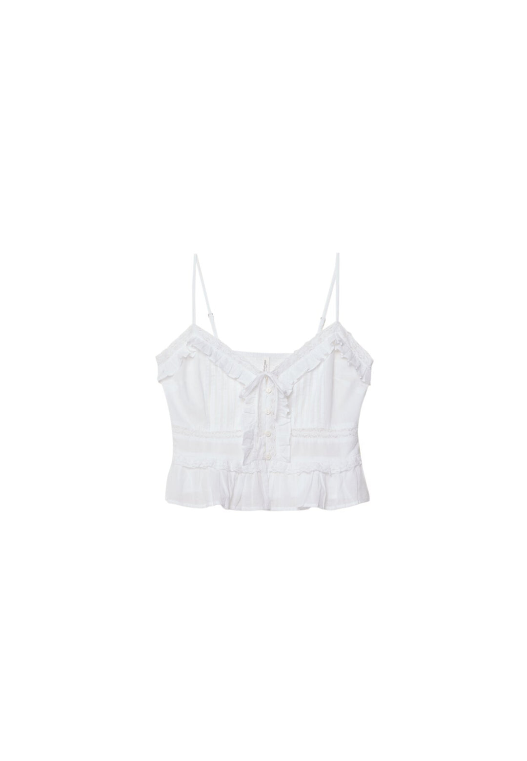 Top Romantique - Bretelles Lacets - Tunisie1