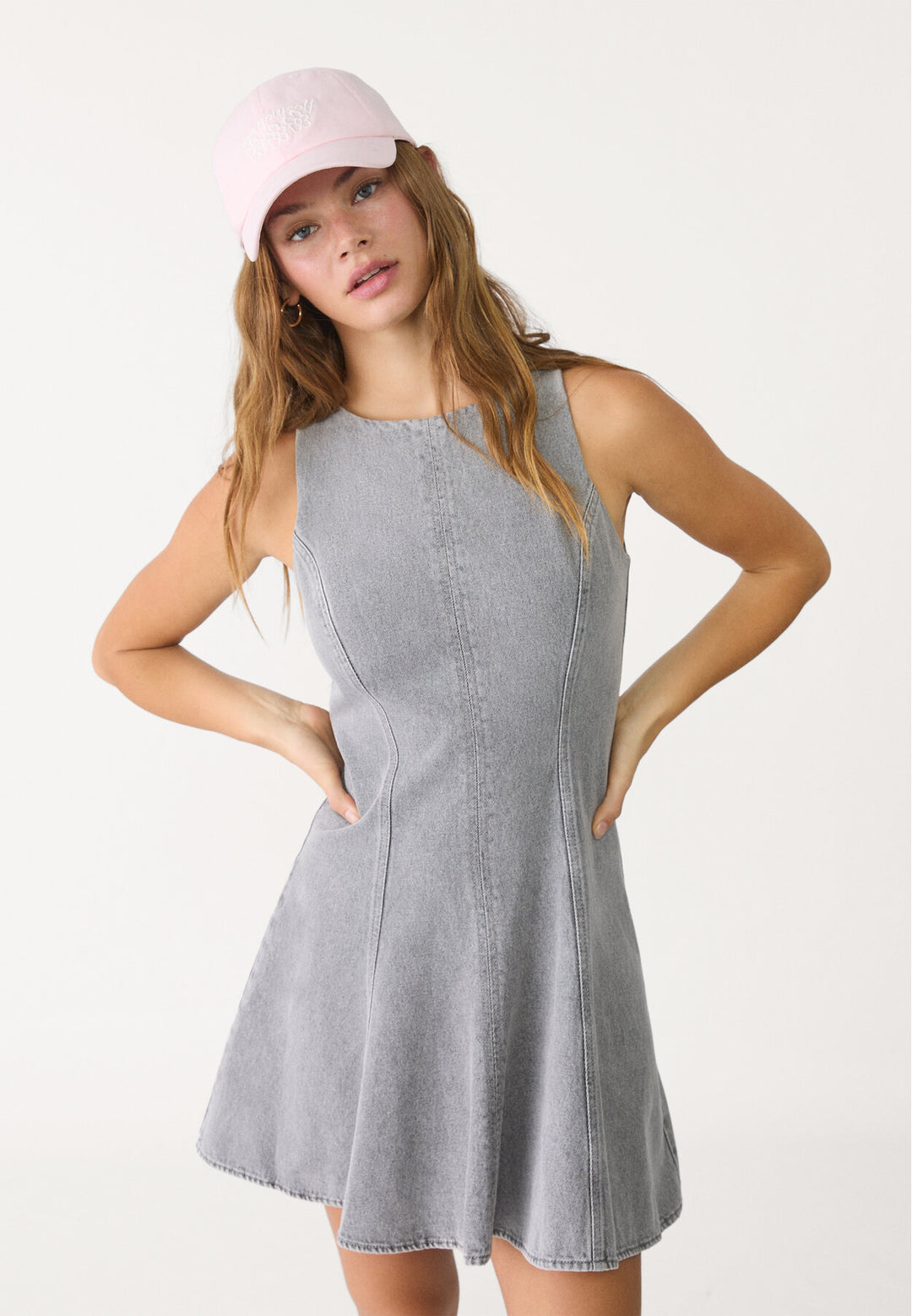 Robe Courte Denim - Godets - Tunisie2