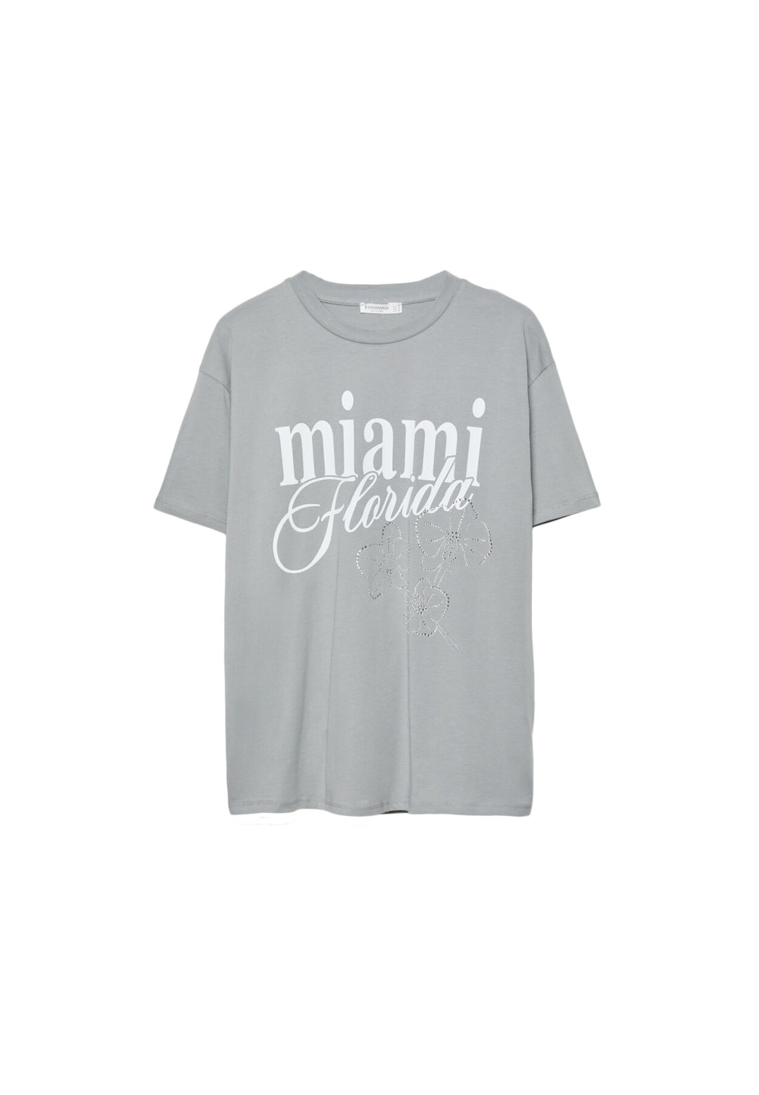 T-Shirt - Imprimé & Strass - Tunisie1