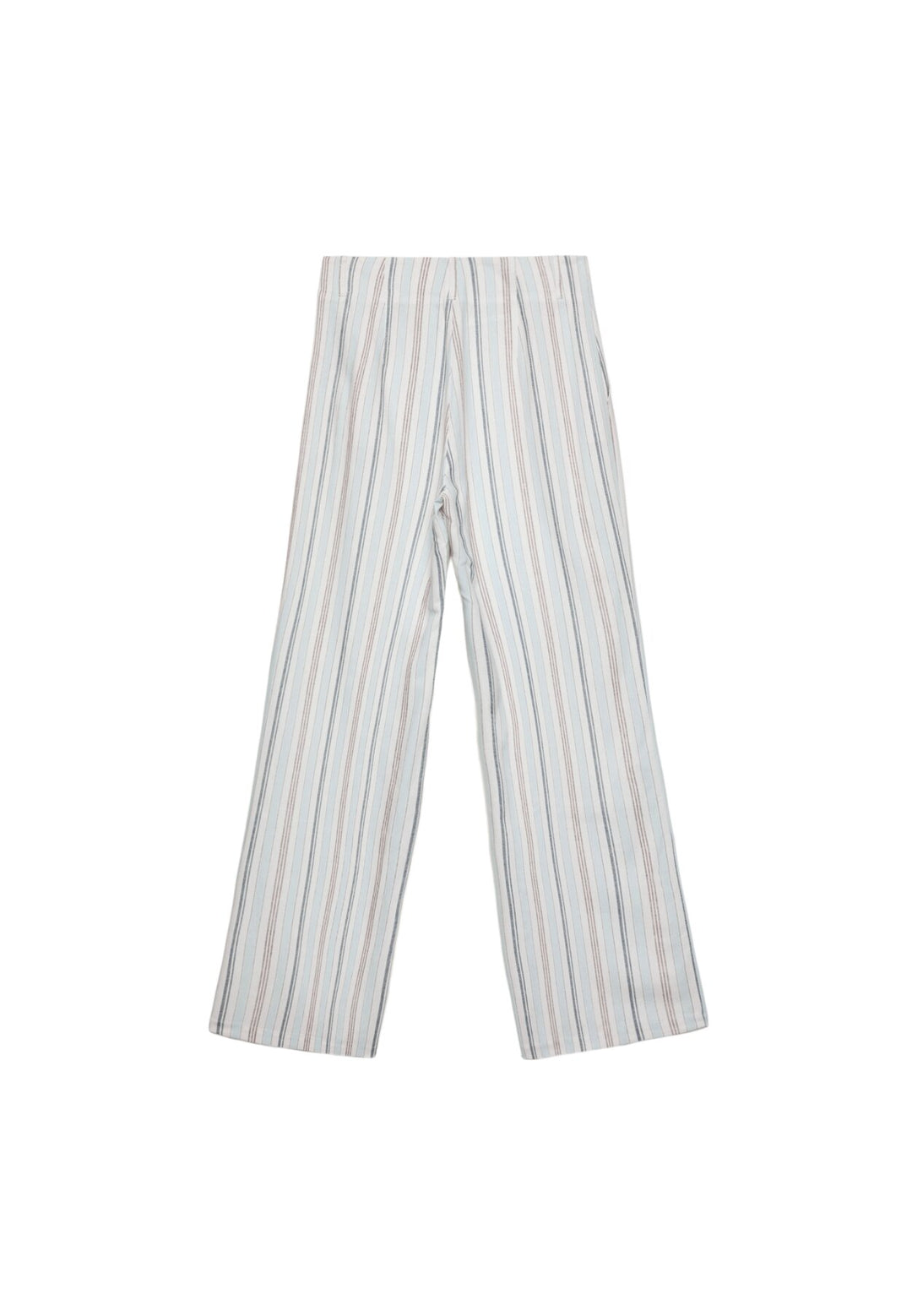 Pantalon Droit Fluide Lin - Imprimé - Tunisie1