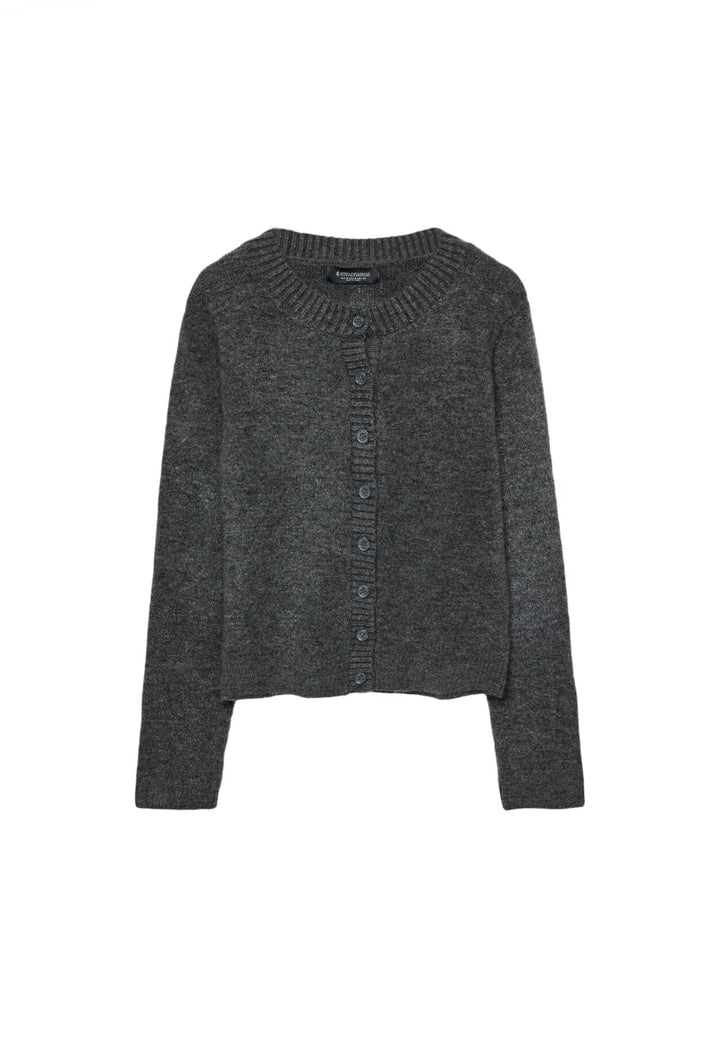 Cardigan Maille Feutré - Col Rond - Tunisie1