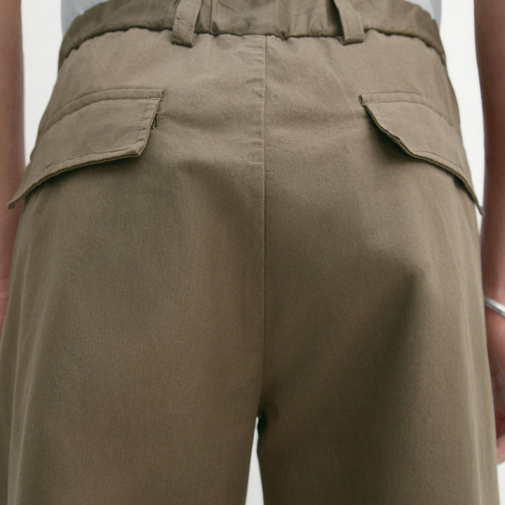 Moudda Massimo Dutti - Pantalon popeline jogging, boutons pression - Tunisie 4