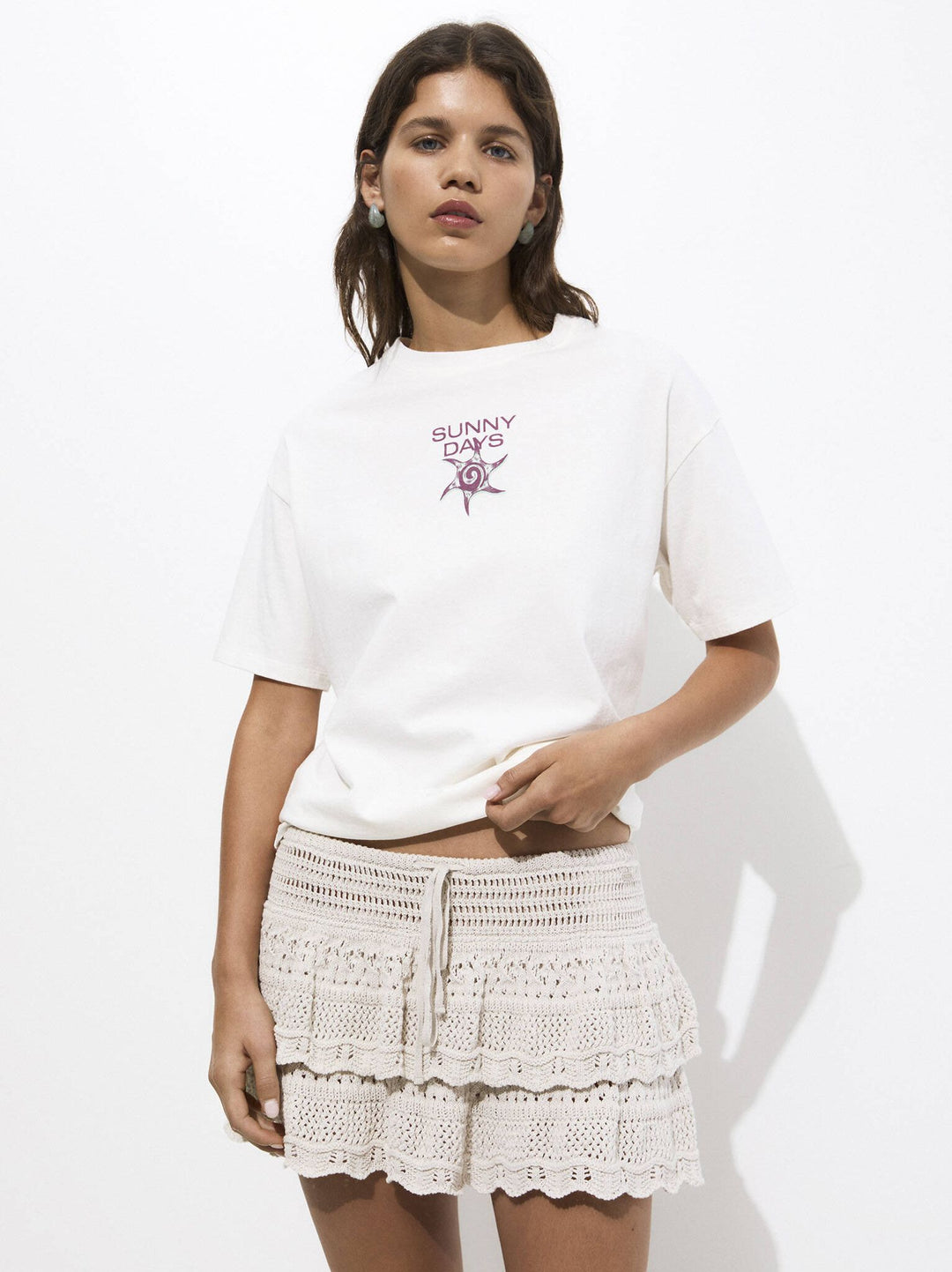 Moudda PULL & BEAR - Body Graphique Soleil Édition Été - Tunisie 7