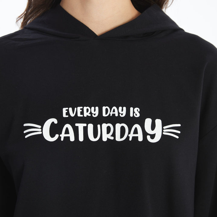 Moudda LC Waikiki - Pyjama manches longues Femme Noir - Tunisie 3