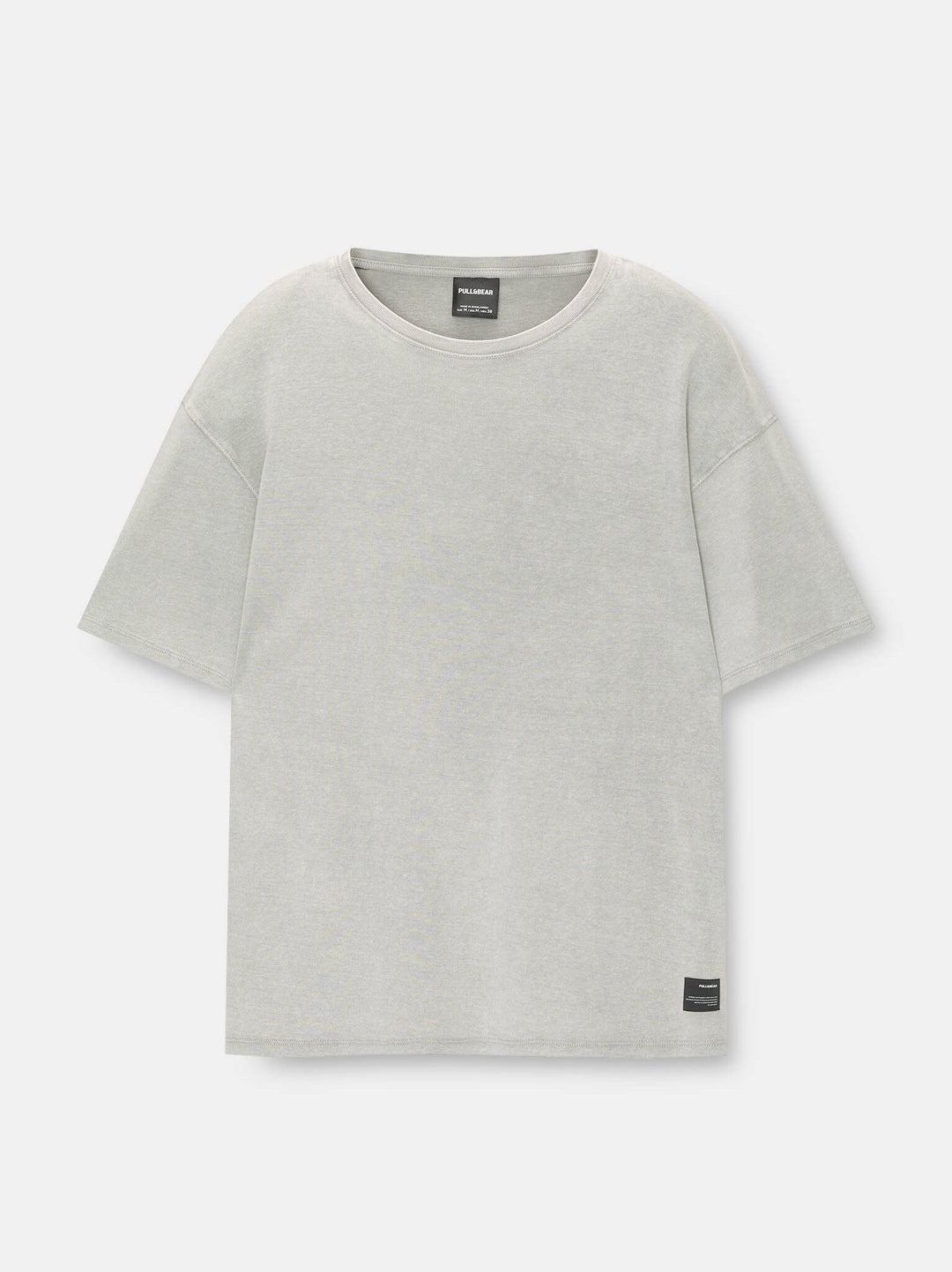 Moudda PULL & BEAR - T-Shirt Demi-Manches Interlock Lavé - Tunisie 8