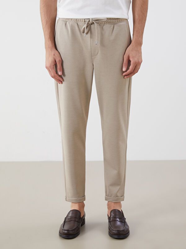 Moudda LC Waikiki - Pantalon tissé moyen Homme Beige - Tunisie 2