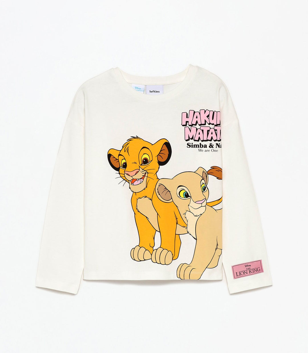 Moudda Lefties - T-Shirt - Roi Lion & Strass Fille - Tunisie 2