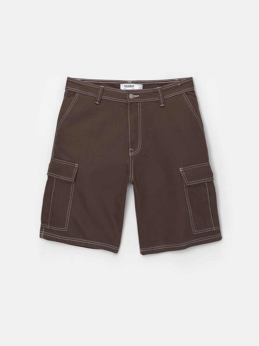 Moudda PULL & BEAR - Bermuda Cargo Coutures Contrastées - Tunisie 4