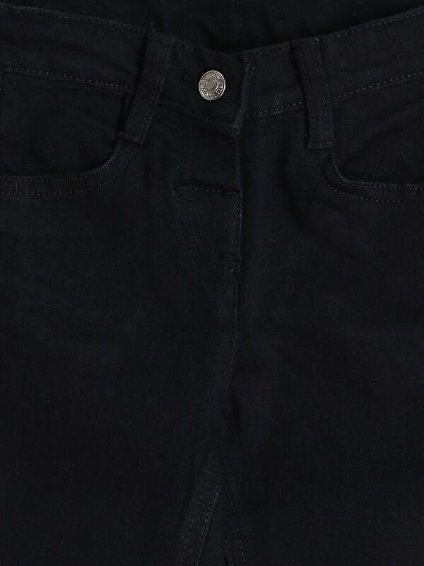 Moudda LC Waikiki - Pantalon tissé en denim Fille Rodéo noir - Tunisie 3